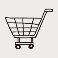 doodle Shopping cart N45