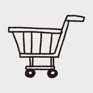 doodle Shopping cart N46