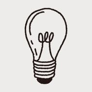 Doodle Light bulb N21