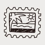 doodle stamp N19