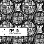 Round Patterned Mayar Background N2