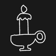 doodle candle N28