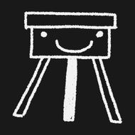 doodle table N18