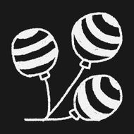 doodle balloon N28
