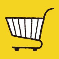 doodle Shopping cart N47