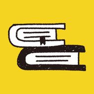 book doodle drawing N33