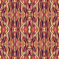 Beautiful Curly Abstract Seamless Pattern N9