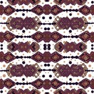 ethnic abstract hand-drawn seamless pattern N24