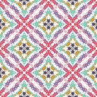 ethnic abstract hand-drawn seamless pattern N25