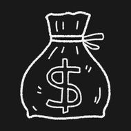 doodle money bag N5