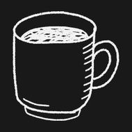 coffee doodle drawing N36