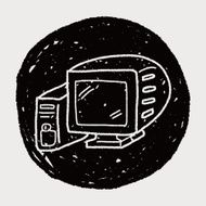 computer doodle drawing N27