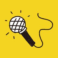 doodle microphone N74