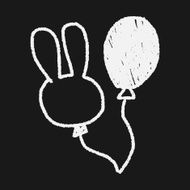 balloon doodle drawing N6