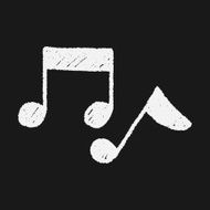 music note doodle drawing N37