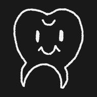tooth doodle drawing N6
