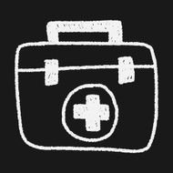 medical box doodle drawing N20