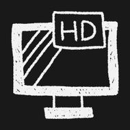 television doodle drawing N11