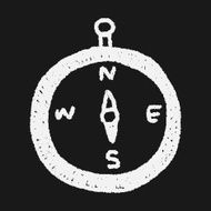 Compass doodle drawing N6