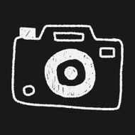camera doodle drawing N6