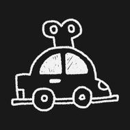 toy car doodle drawing N6