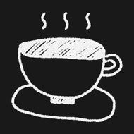 coffee doodle drawing N38