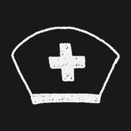 nurse hat doodle drawing N17