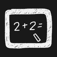 blackboard doodle drawing N12
