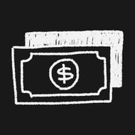 money bill doodle drawing N29