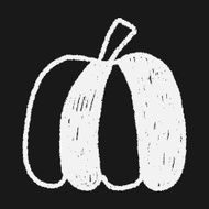 pumpkin doodle drawing N6