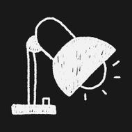 lamp doodle drawing N21