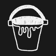 bucket doodle drawing N6