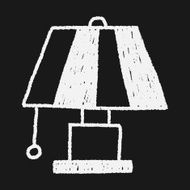 lamp doodle drawing N22