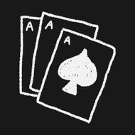 playcard doodle drawing N6