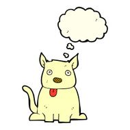 cartoon old squirt bottle with thought bubble N3