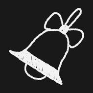 Christmas bell doodle drawing N17