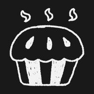 cupcake doodle drawing N17