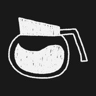 coffee doodle drawing N40