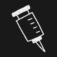 Syringes doodle drawing N11