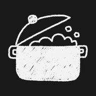 kitchenware pot doodle drawing N5