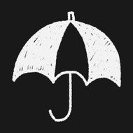 umbrella doodle drawing N41