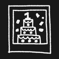 birthday card doodle drawing N6