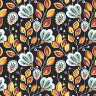 Seamless Floral Pattern (Vector) N5