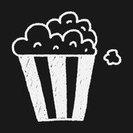 popcorn doodle drawing N6