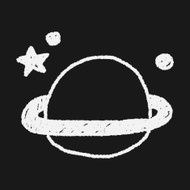 planet doodle drawing N6
