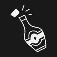 wine doodle drawing N18