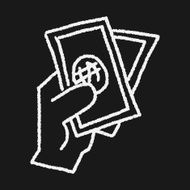 money doodle drawing N19