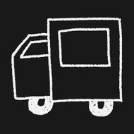 truck doodle drawing N18