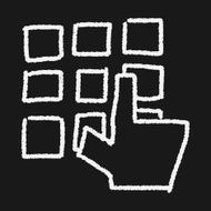keypad doodle drawing N5