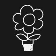 flower doodle drawing N12